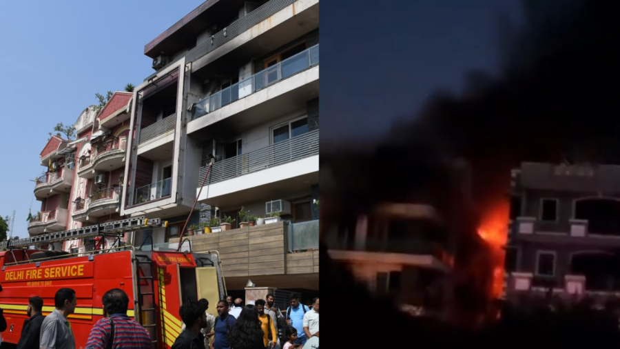 Tragedy Strikes in East Delhi: Nine Lives Lost in Horrific Fire Incident