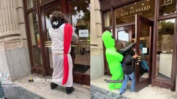 Teenagers Target Scientology Churches in Viral Stunt Craze