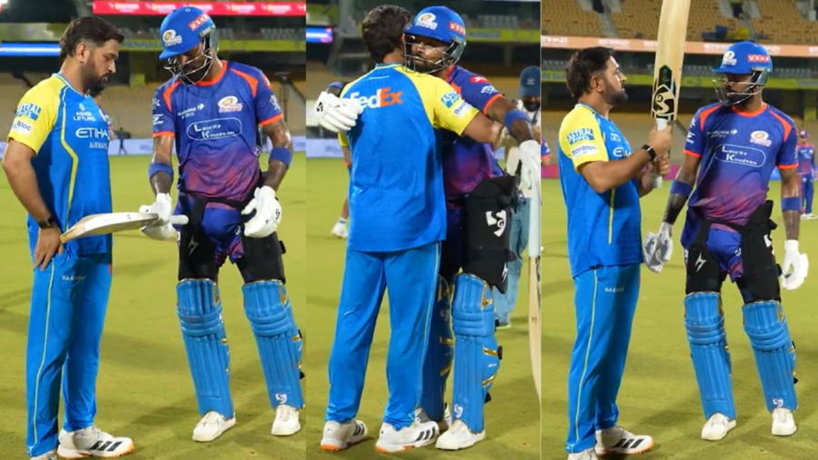 Hardik Pandya’s Heartfelt Moment with MS Dhoni Amid IPL 2026 Speculations