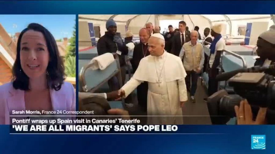 Pope Leo XIV Advocates for Migrants on Final Day of Spain Visit