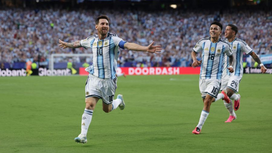 Messi Matches World Cup Goals Record with Hat-Trick Against Algeria