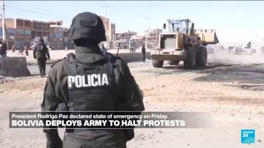 Bolivia Deploys Military to Quell Protests Amid State of Emergency