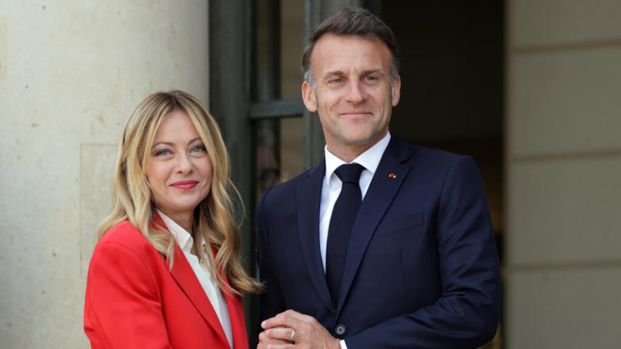 Macron Meets Meloni