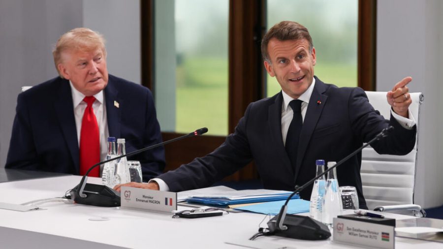 Macron Hosts Exclusive Dinner for Trump at Versailles Post-G7 Summit