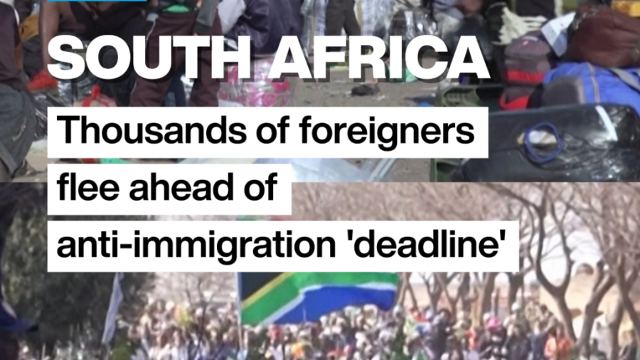 South Africa Faces Surge in Xenophobia as Immigrants Flee Anti-Immigration Deadline