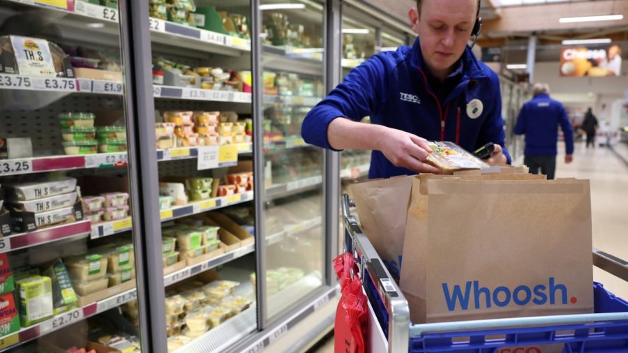 Tesco Reports Strong Online Sales Growth in the U.K. and Central Europe