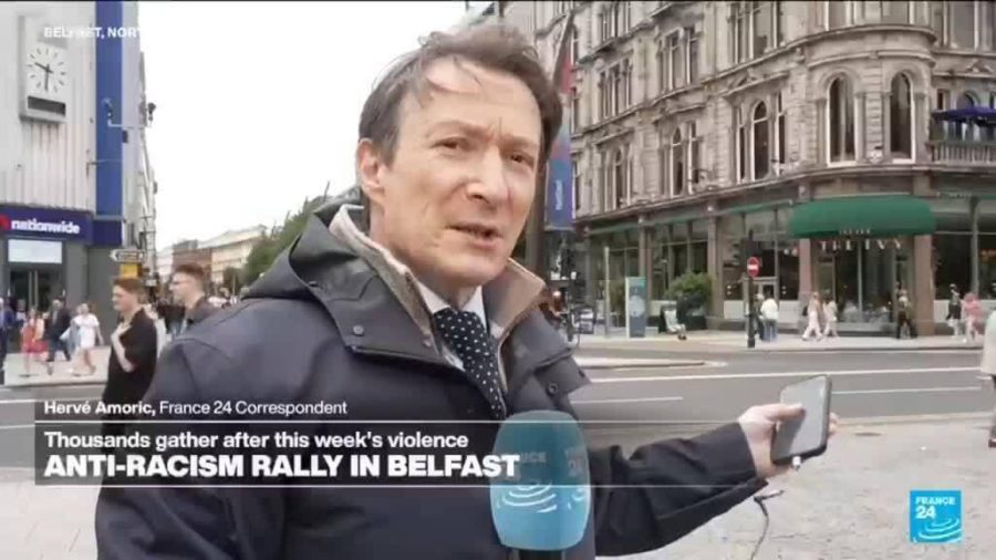 Massive Anti-Racism Rally in Belfast Draws Thousands Following Violence