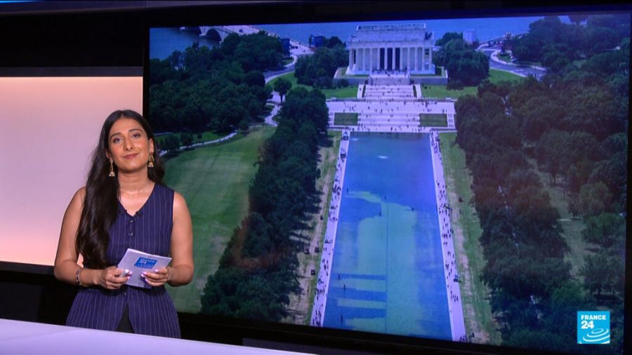 Trump Blames Vandalism as Lincoln Memorial Reflecting Pool Turns Green Again