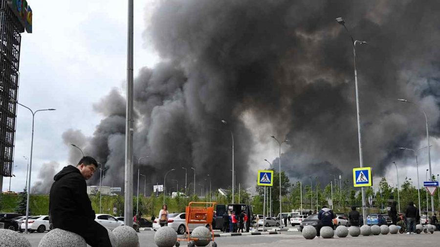 Historic Drone Assault: Ukraine Launches Record Attack on Moscow