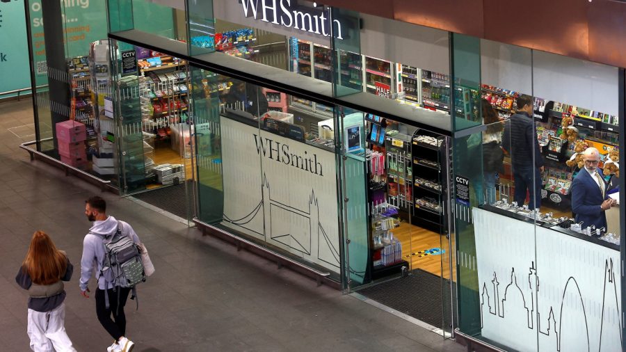 WH Smith Shares Plunge to 16-Year Low Amid Guidance Cuts and Fundraising