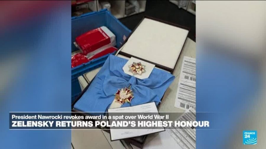 Zelensky Returns Polish Honor Amid Tensions Over Historical Controversy