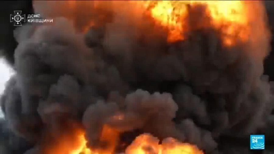 Overnight Russian Strikes Wound 11 in Kyiv, Including a Child