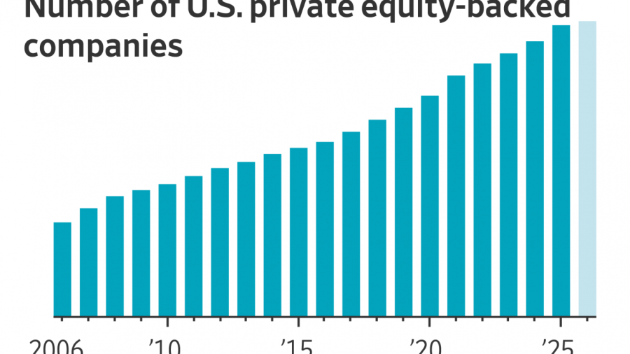 Private Equity Firms Face Nine-Year Backlog Amid AI Concerns