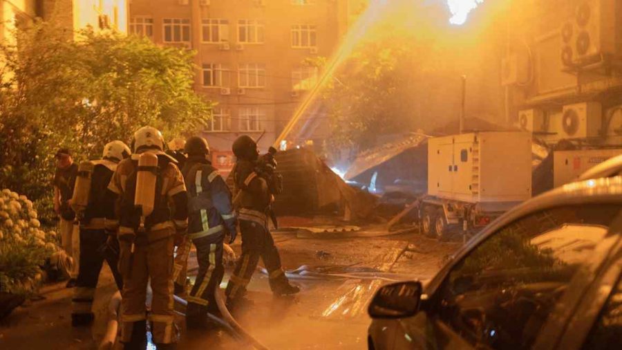 Russia Launches Devastating Missile and Drone Strikes on Kyiv